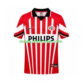 Koszulka PSV Eindhoven Retro Domowe Stroje Piłkarskie 1997 Krótki Rękaw